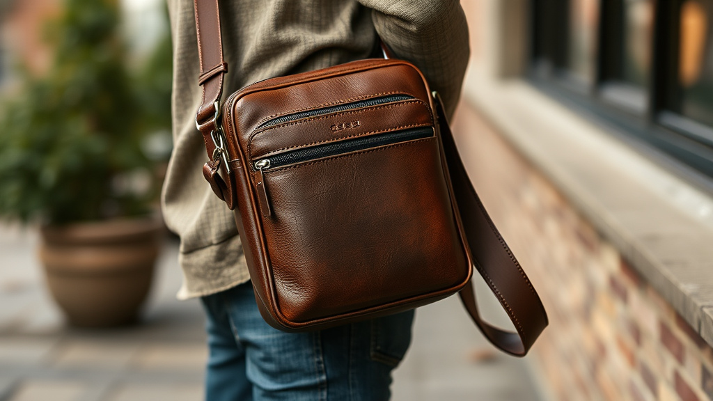 10 Best Leather Sling Bags For Mens [2026]