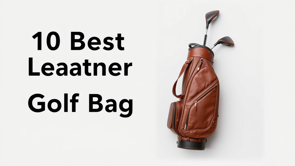 10 Best Leather Stand Golf Bag [2026]