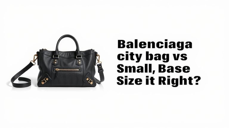 Balenciaga City Bag Small vs Medium: Which Size Is Right