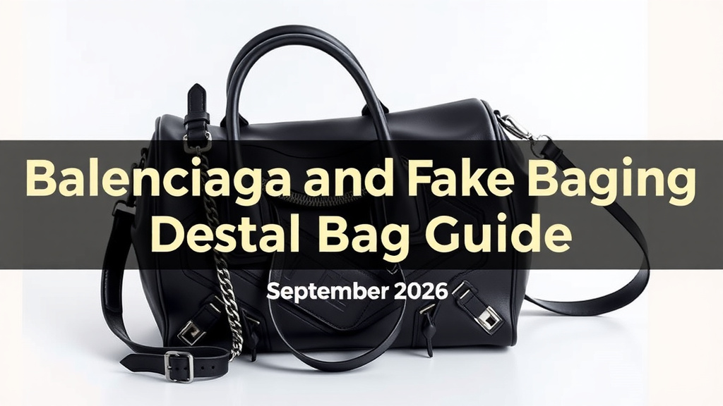 Balenciaga Real vs Fake Bag Guide September 2026