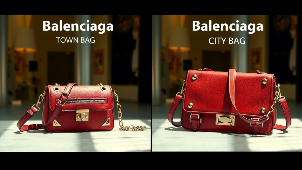 Balenciaga's Iconic Styles: Town vs. City Bag