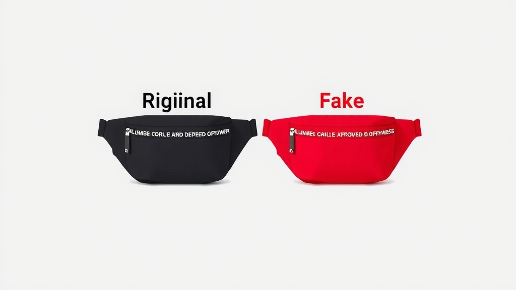 Bape Waist Bag Real vs Fake: Spotting the Difference