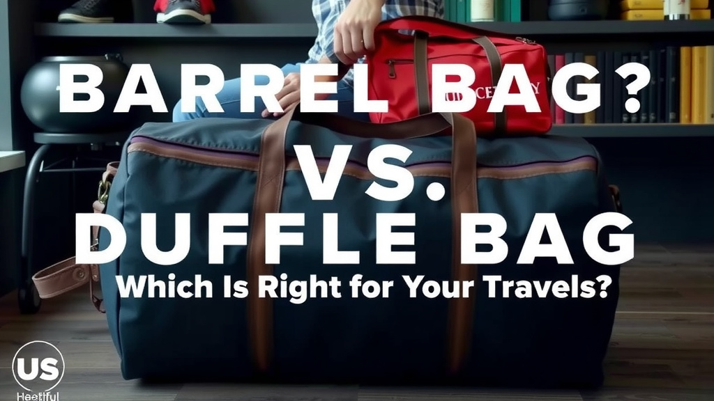 Barrel Bag vs. Duffle Bag: Which is Right for Your Travels?