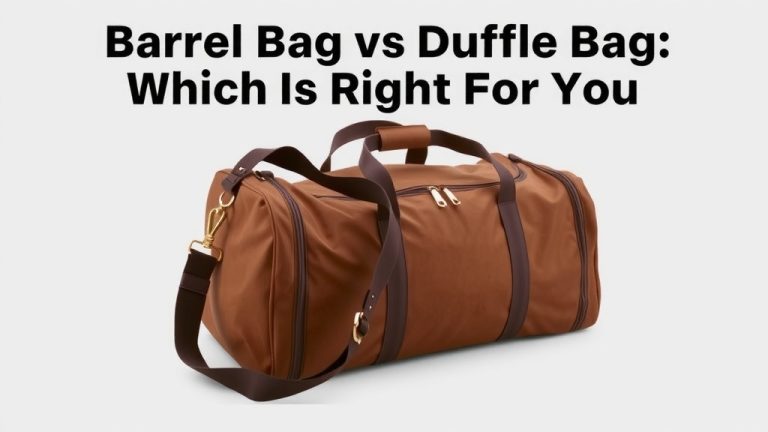 Barrel Bag vs Duffle Bag: Which Is Right For You
