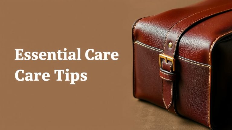 Prevent Leather Bag Cracking: Essential Care Tips