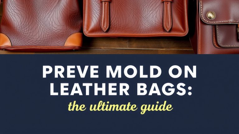 Prevent Mold on Leather Bags: Your Ultimate Guide
