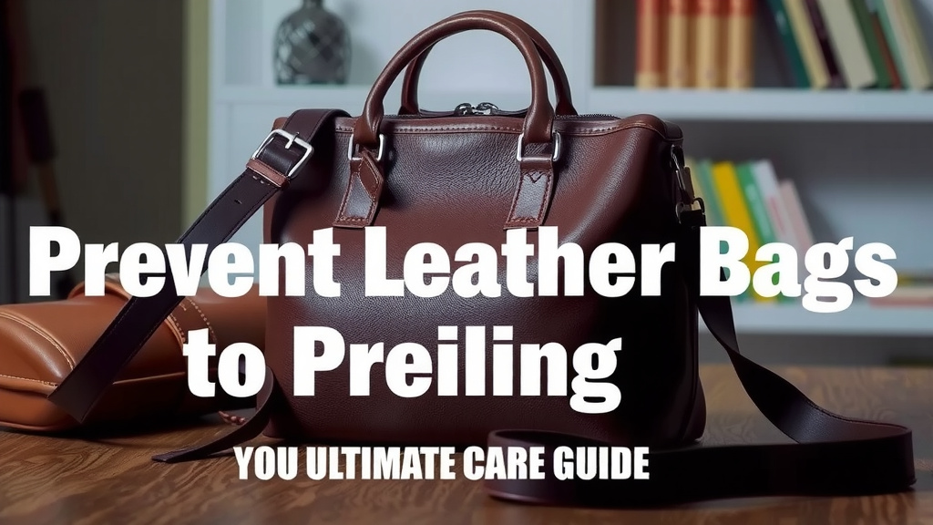 Caring for Your Leather Bags to Prevent Peeling