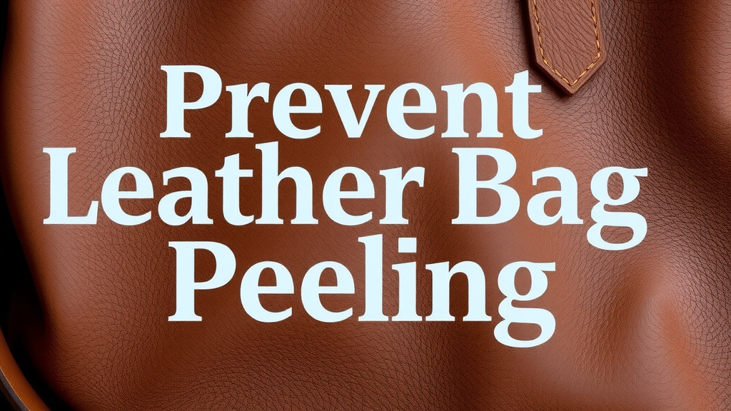 Prevent Leather Bag Peeling: Your Ultimate Care Guide