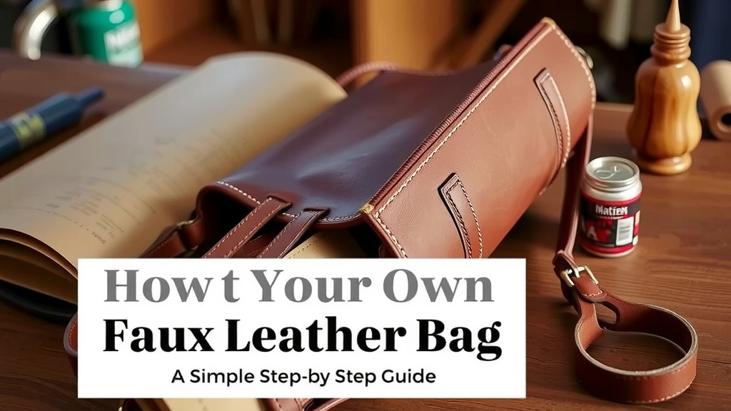 Crafting Your Own Faux Leather Bag
