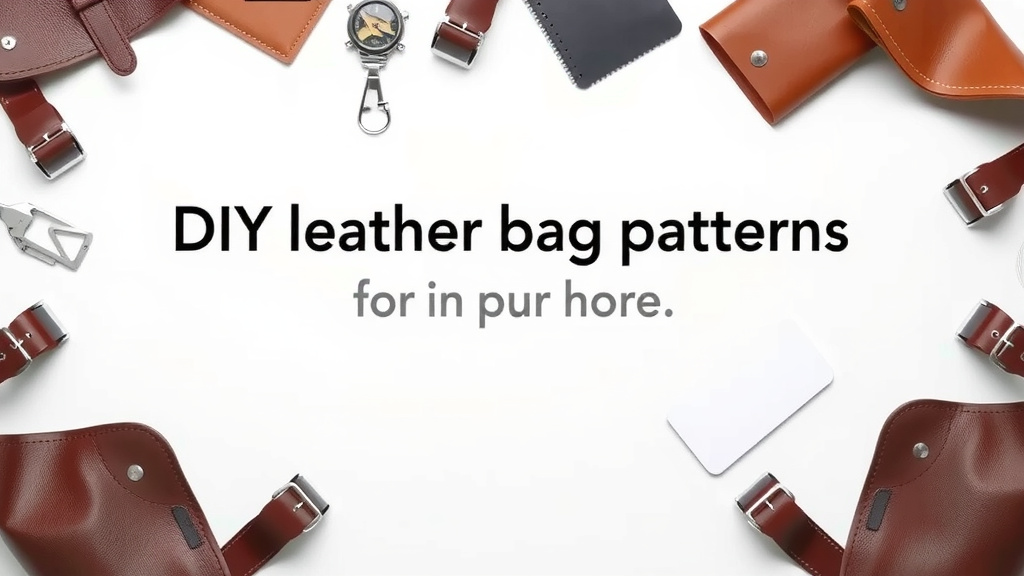 DIY Leather Bag Patterns: Your Step-by-Step Guide