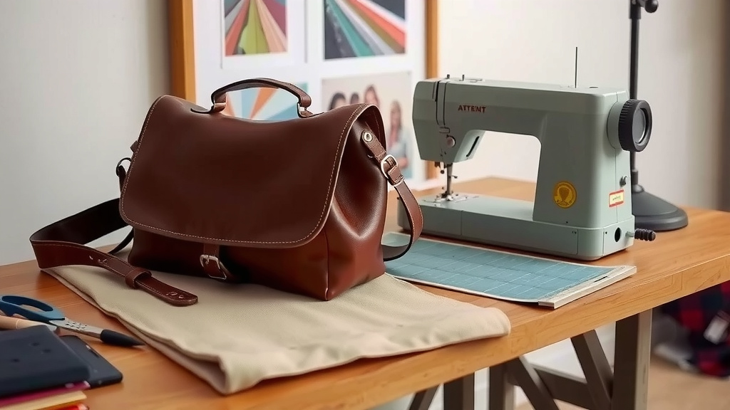 Sewing Your Own Leather Bag with a Machine