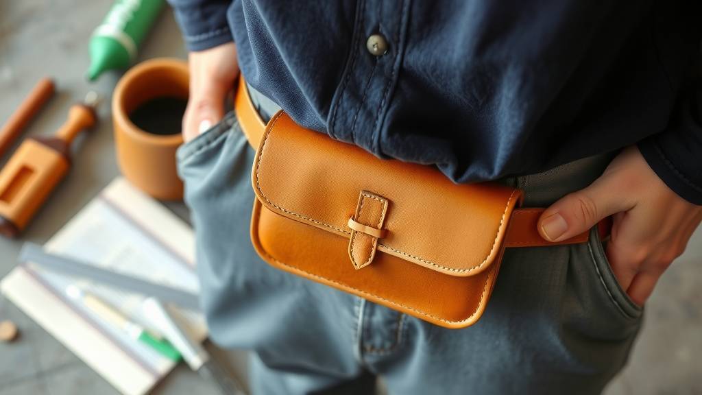 DIY Leather Belt Bag Tutorial: Step-by-Step Guide