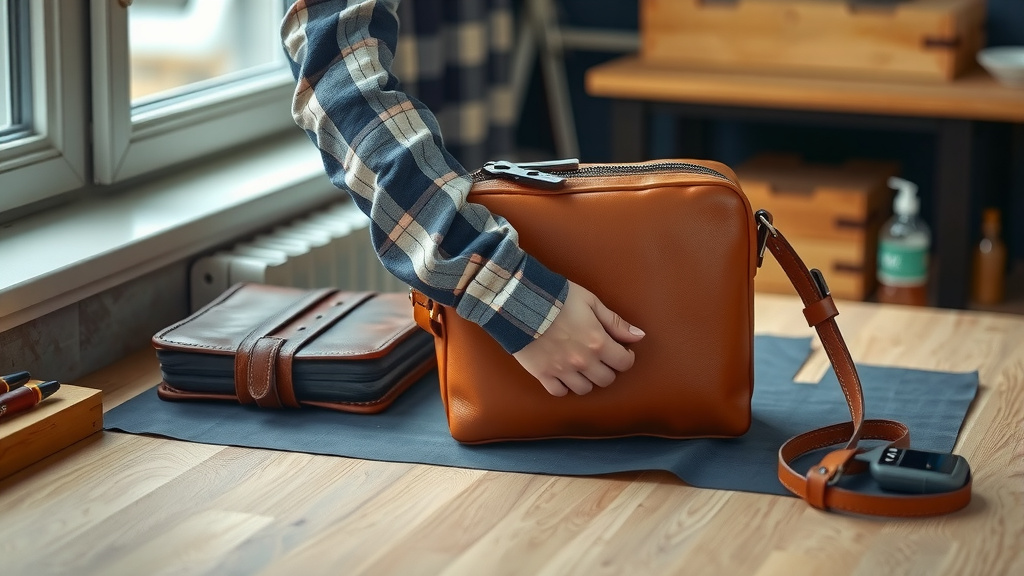 Creating Your Own Leather Crossbody Bag